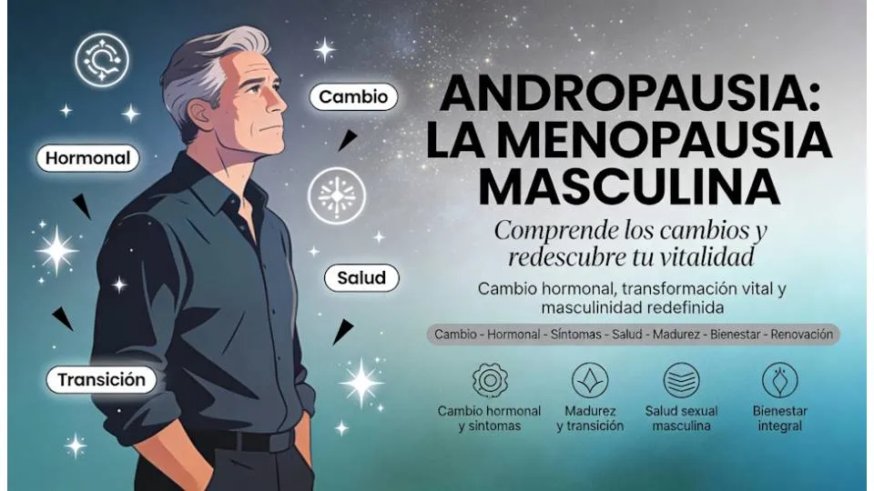 Andropausia: cambios hormonales y cuándo consultar